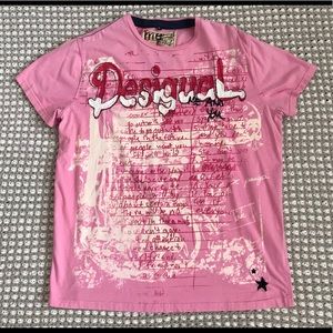 Desigual Pink Tee